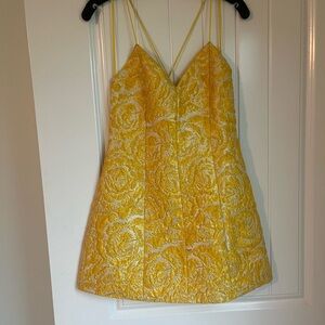 Alice + Olivia Jacquard lantern dress size 2